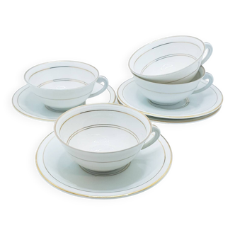 Charles Ahrenfeldt art deco teacups