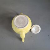 Old yellow porcelain teapot - 0.7L - Ref 890