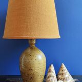 Pyrite stoneware lamp
