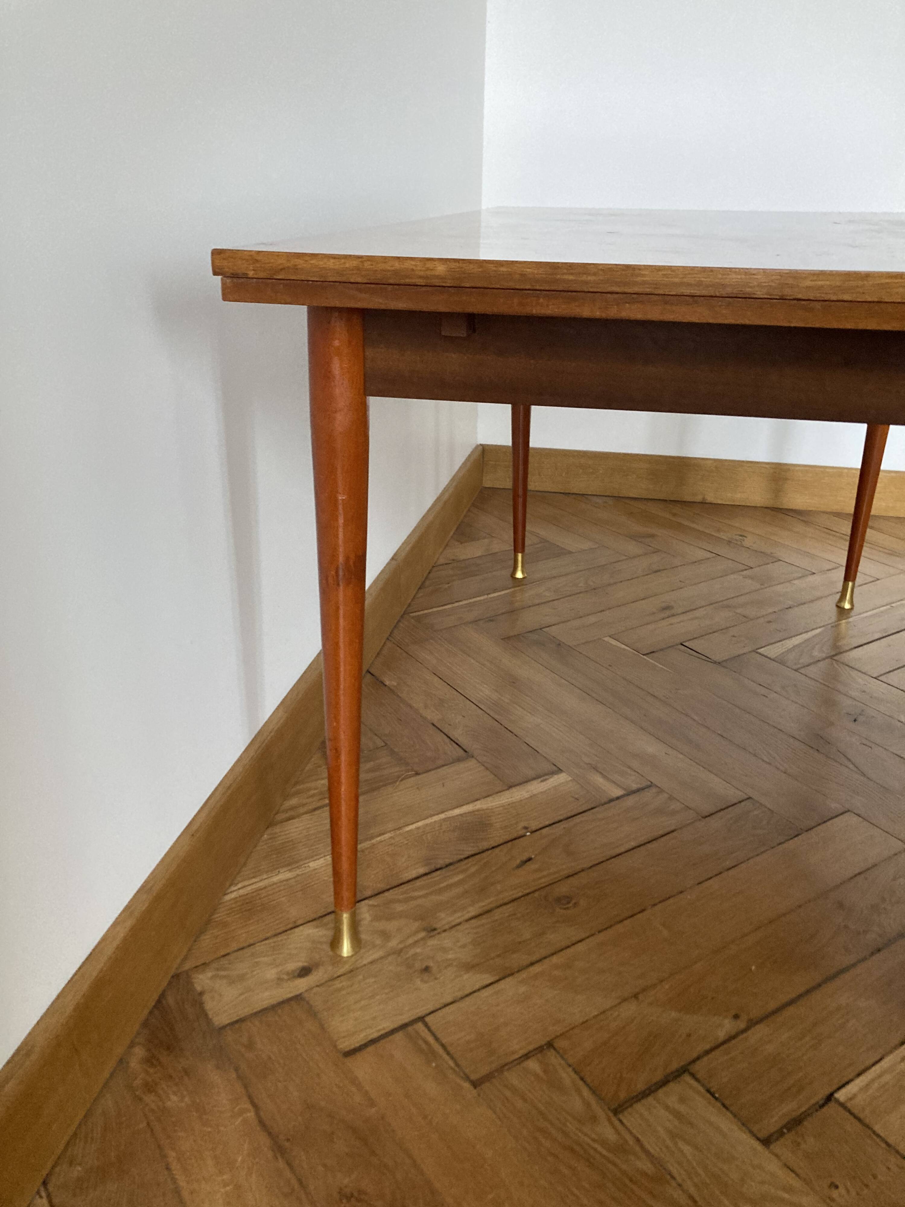 Scandinavian-style rectangular table