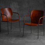 "Lalanda" armchairs by Gianfranco Frattini, Spain, 1980s