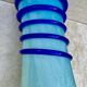vase - glass paste - signed SABA FRÈRES - BIOT - dated No. 95 - size XXXL