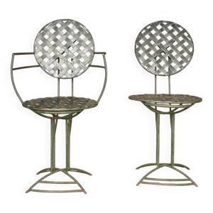 Chaises de jardin modernistes