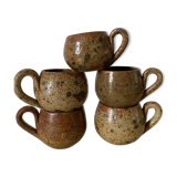 Tasses en grès
