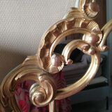 Large golden mirror 90x120cm