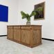 2m central island pine counter