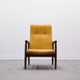 1965 Edmund Homa Chair, Model GFM-64 High Back in Yellow