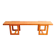 Edvin Helseth pine bench model Trybo, for the Trysil ski resort, Norway, 1964