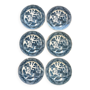 6 assiettes à dessert