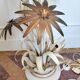 Vintage flower floor lamp by Hans Kogl 1970s