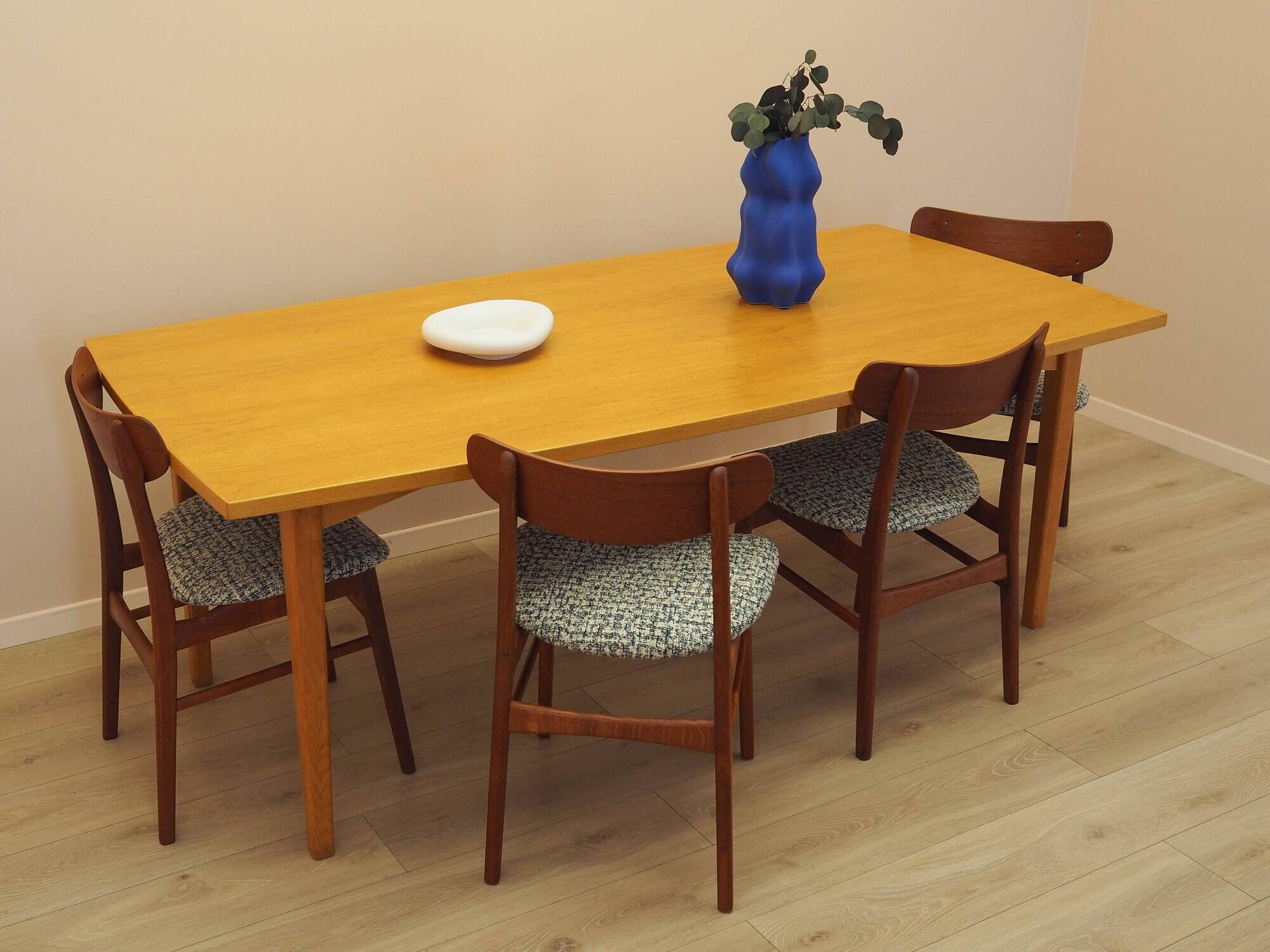 Ash table, Danish design, 1970s, made in Denmark