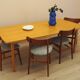 Ash table, Danish design, 1970s, made in Denmark