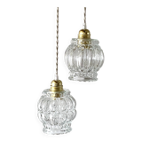 Suspension cascade glass "bubble"