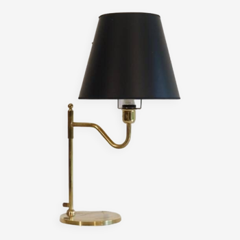 Lampe scandinave en laiton 1970