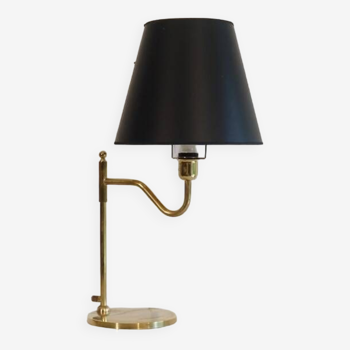 Scandinavian brass lamp 1970