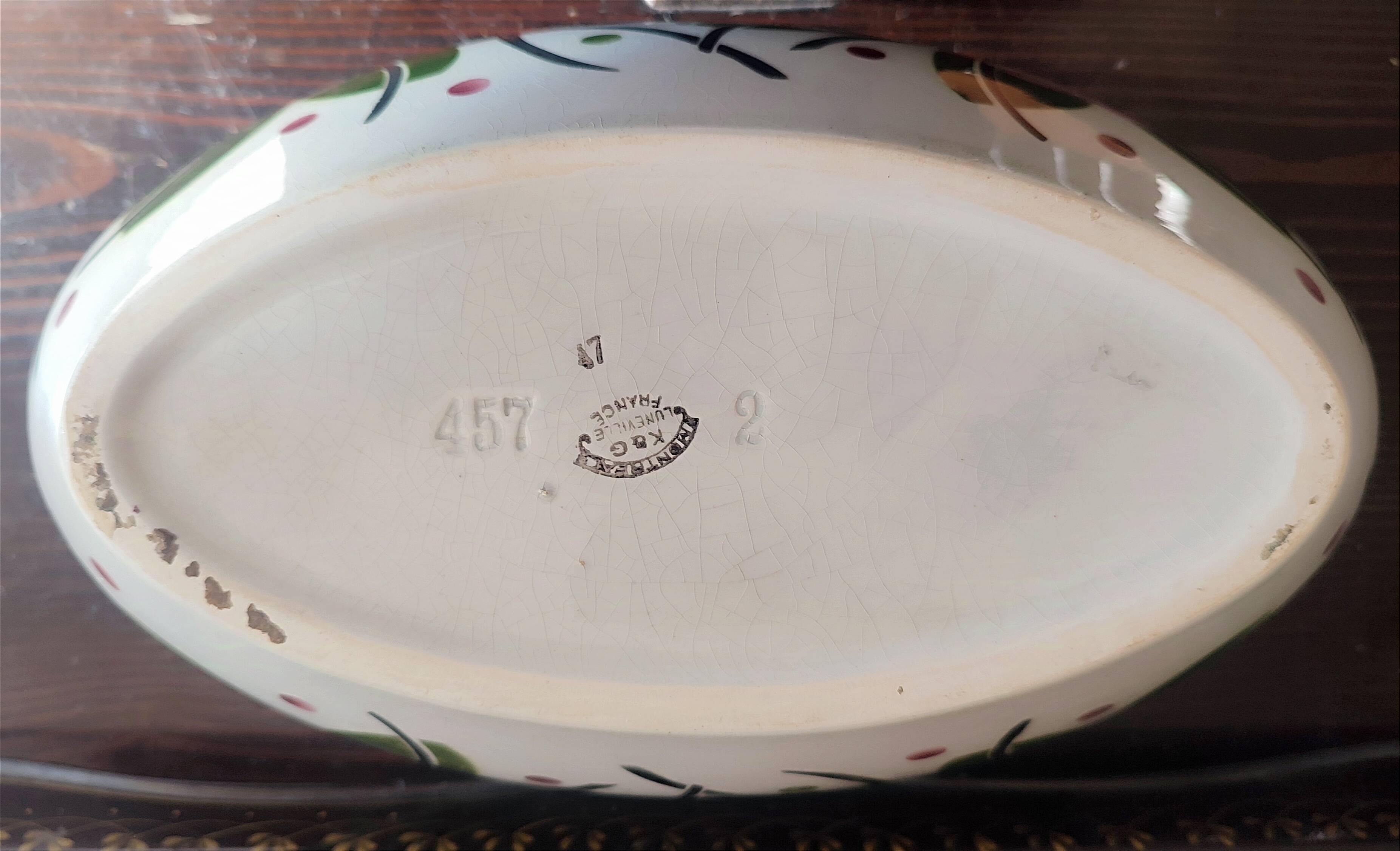 Rare Art Deco ensemble – Geo Condé (1925) – K G Lunéville