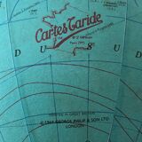 Globe Taride tripod 28cm vintage 1969