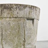 Pair of cement planters, circa 1960