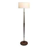 Danish 60s teak floor lamp
