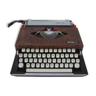 Machine à écrire Royal 240 vintage