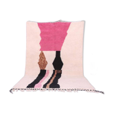 Tapis beni ouraine à moto coloré traditionnel taille 1,5/2,5 m