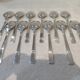 6 silver plated soup spoons by Christofle Concorde, 20.6 cm