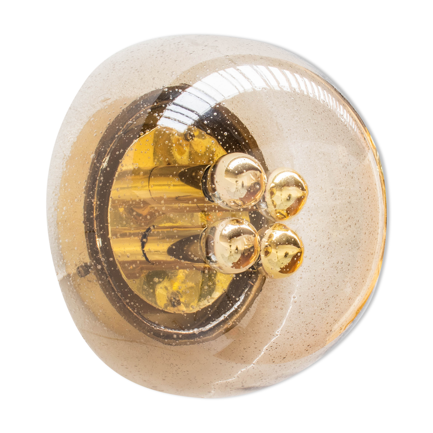 Wall Sconce by Glashütte Limburg