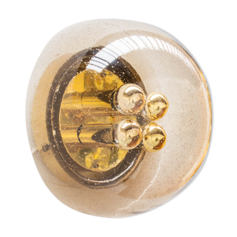 Wall Sconce by Glashütte Limburg