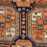 4x10 Wide Vintage Runner Rug, 110x323Cm