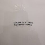 6 assiettes parlantes de Jacques Faizant Pour Saint Amand