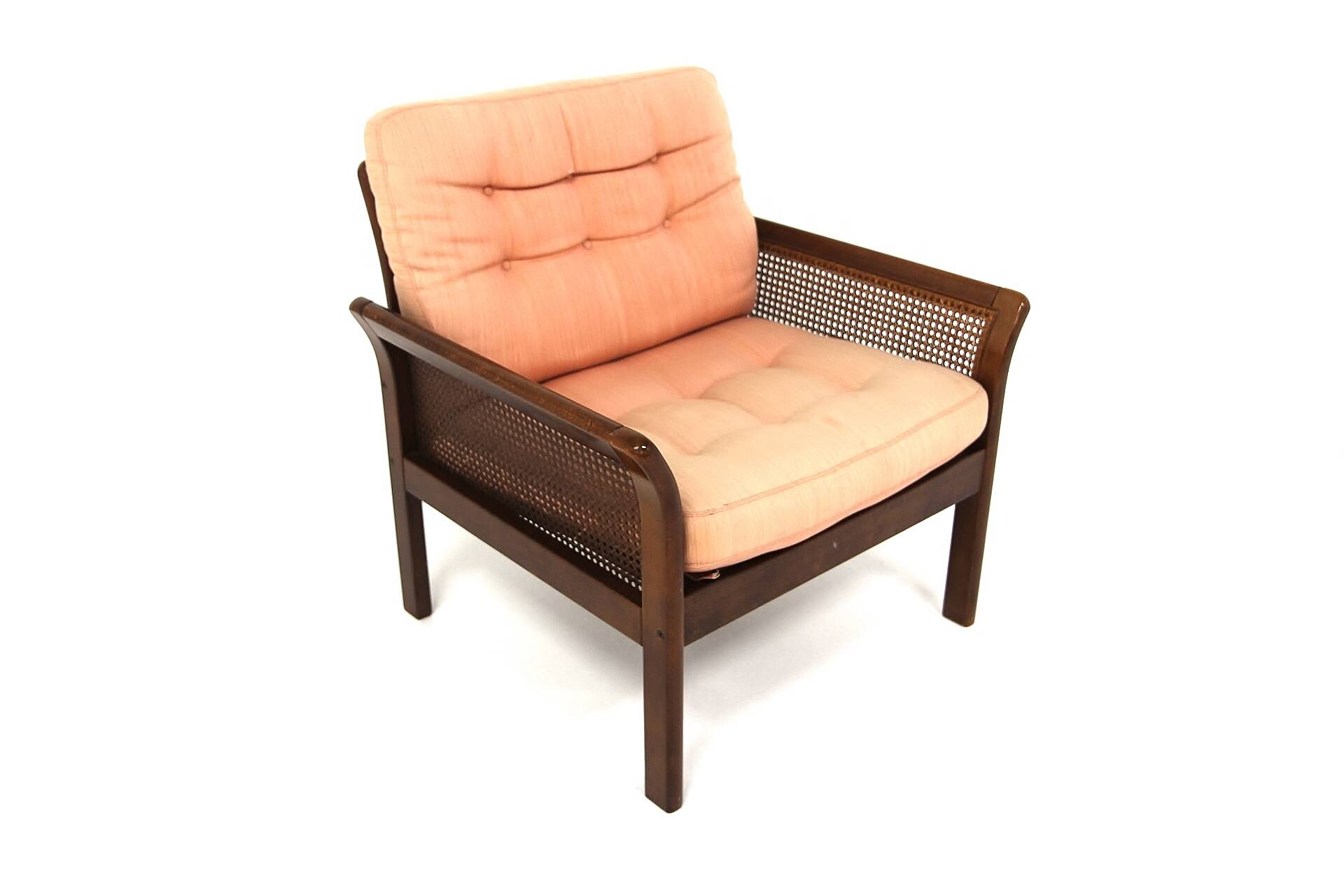 Scandinavian beech armchair, Sweden, 1960