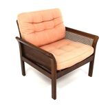 Scandinavian beech armchair, Sweden, 1960