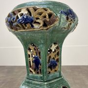 Chinese glazed stoneware stand