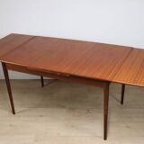 Table extensible scandinave en teck, 1960