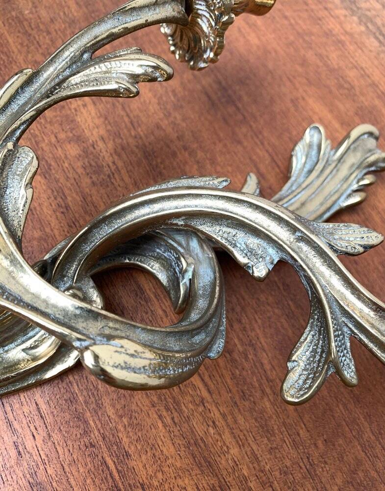 Pair of vintage Italian wall candle holders