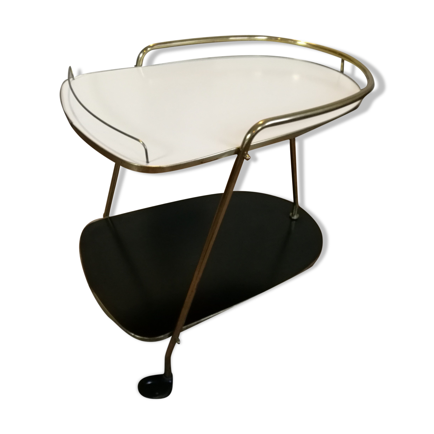 Brass and formica dessert