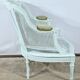 Broken Beech Duchess with Rechampi, Louis XVI style – 2nd part of the 19th century