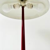 VEB Leuchtenbau - Lutz Rudolph - Glossy Red mushroom Desk lamp