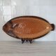Sarreguemines / Large fish-shaped serving platter in Barbo ceramic