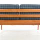 Vintage 2-seater "Senator" teak sofa Ole Wanscher 60s