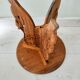 Tabouret marocain en bois sculpté