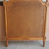 Headboard wood and cannage louis XVI style
