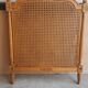 Headboard wood and cannage louis XVI style