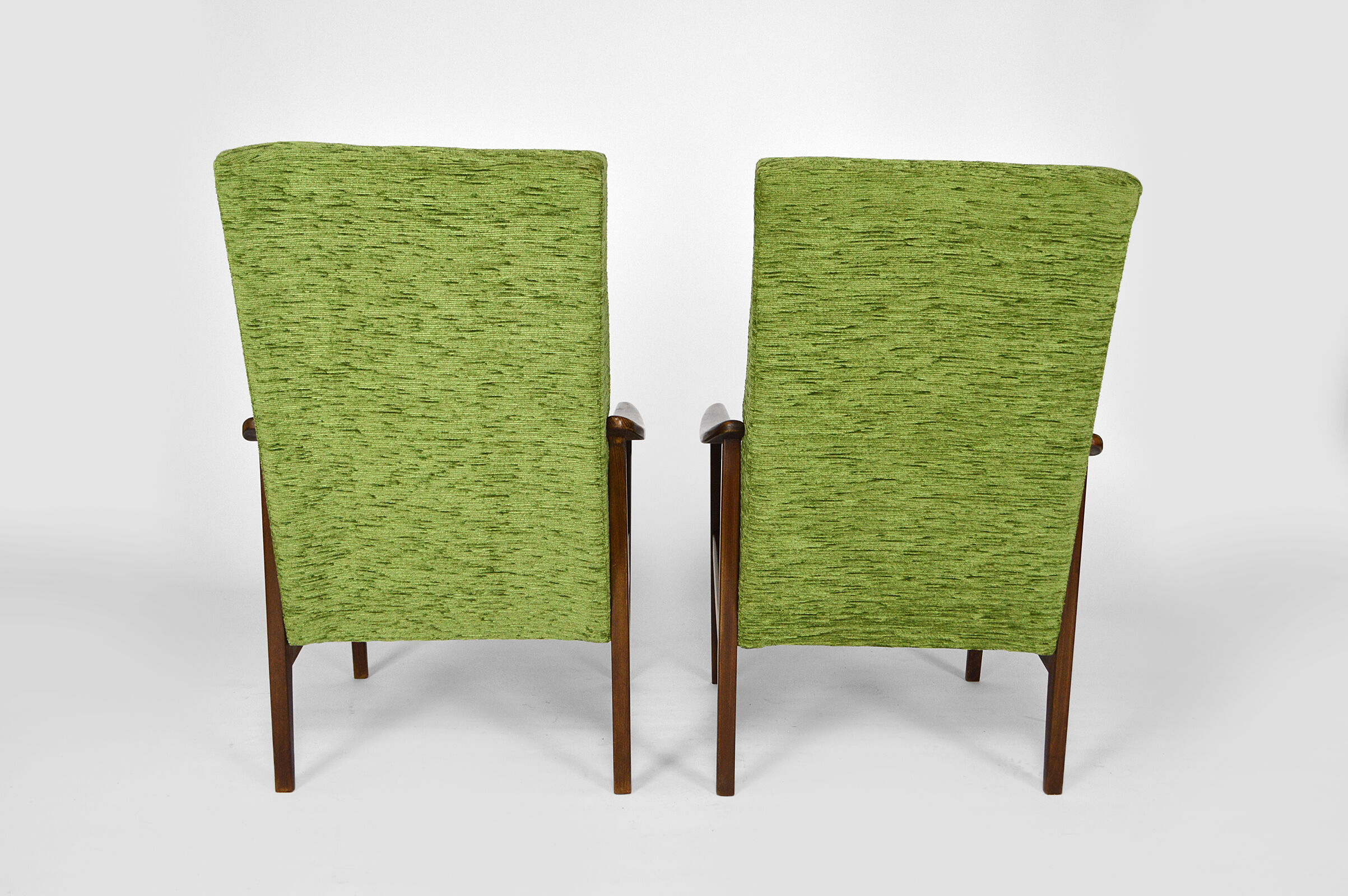 Paire de fauteuils scandinaves, mid-century