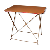 Vintage folding garden table