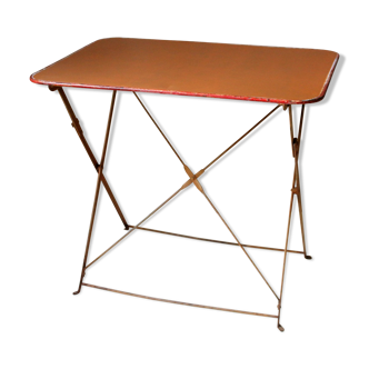Vintage folding garden table