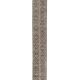 Vintage Turkish hallway rug 45x351 cm