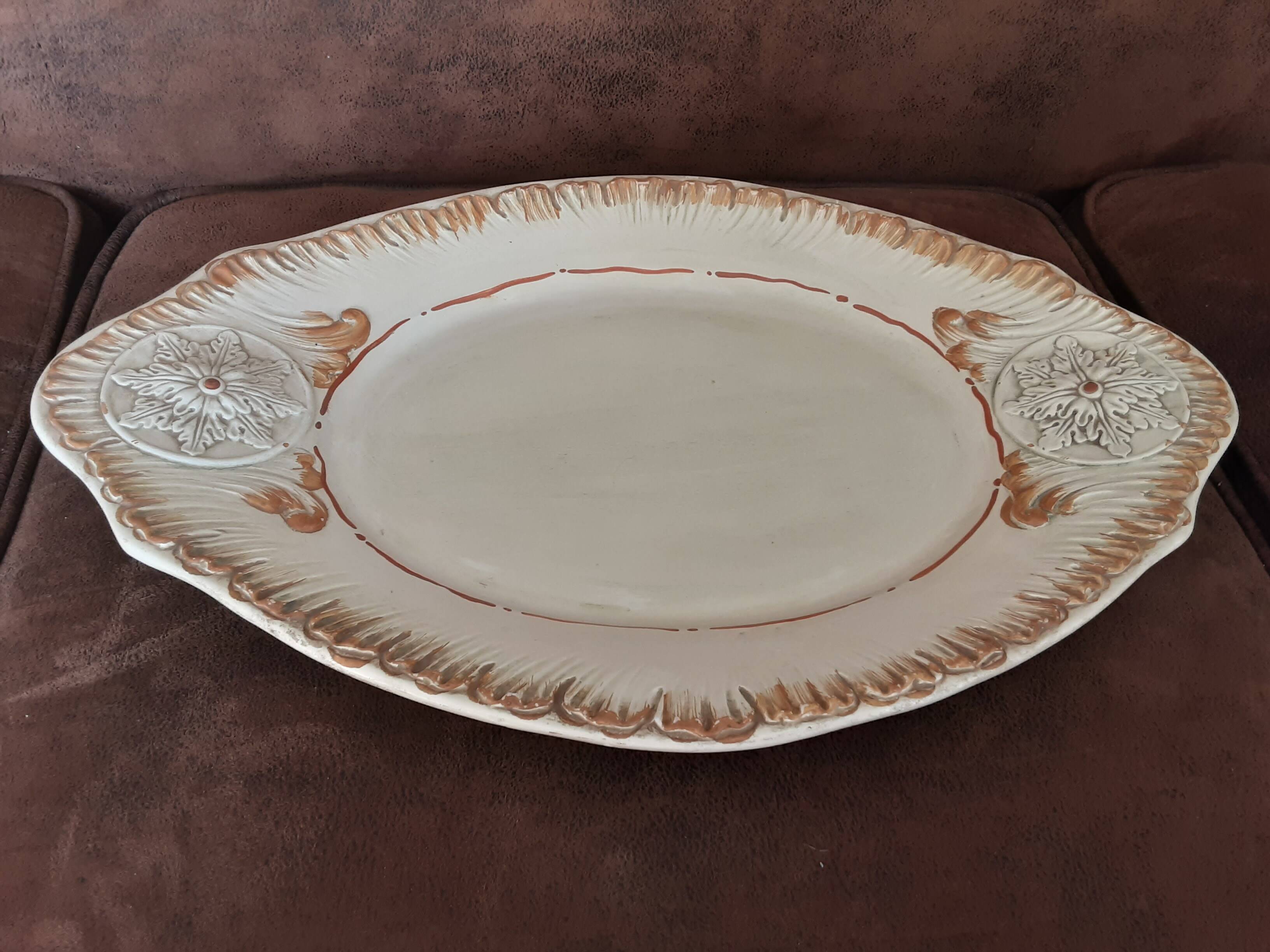 Large Bassano ceramic dish