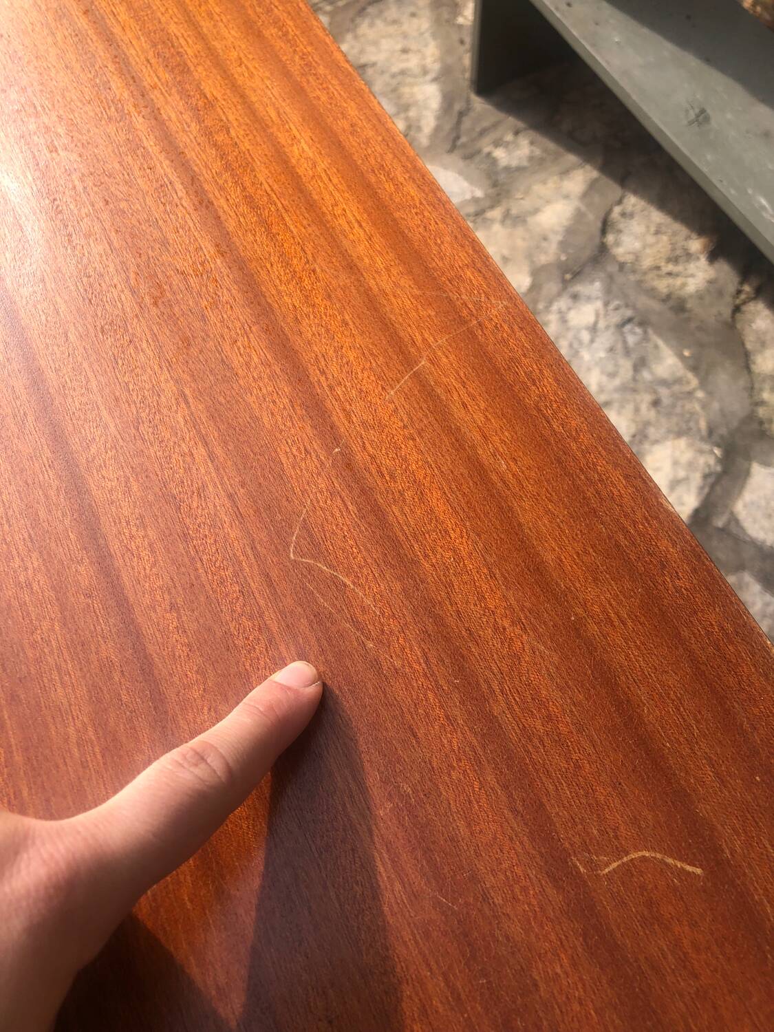 Sideboard with sliding glass doors