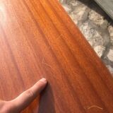 Sideboard with sliding glass doors